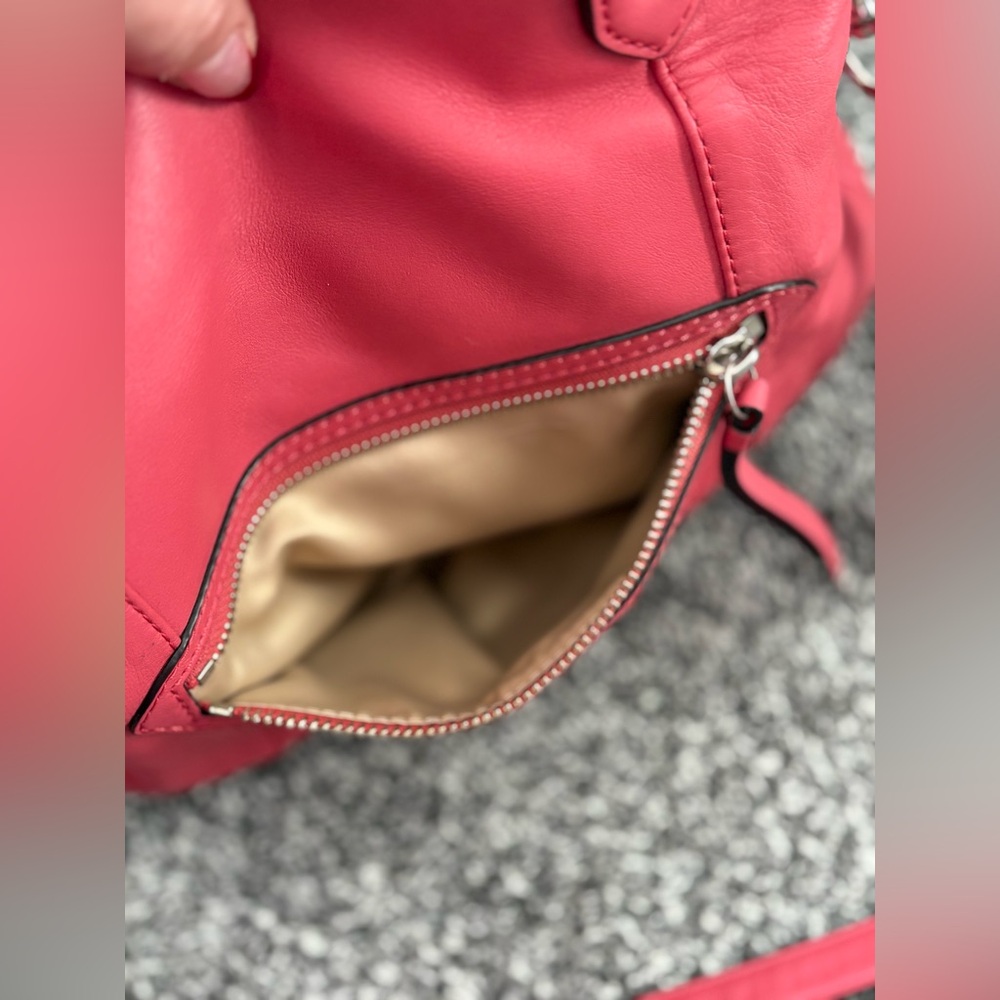 COACH DAISY CORAL LEATHER MIA - Picture 9 of 14
